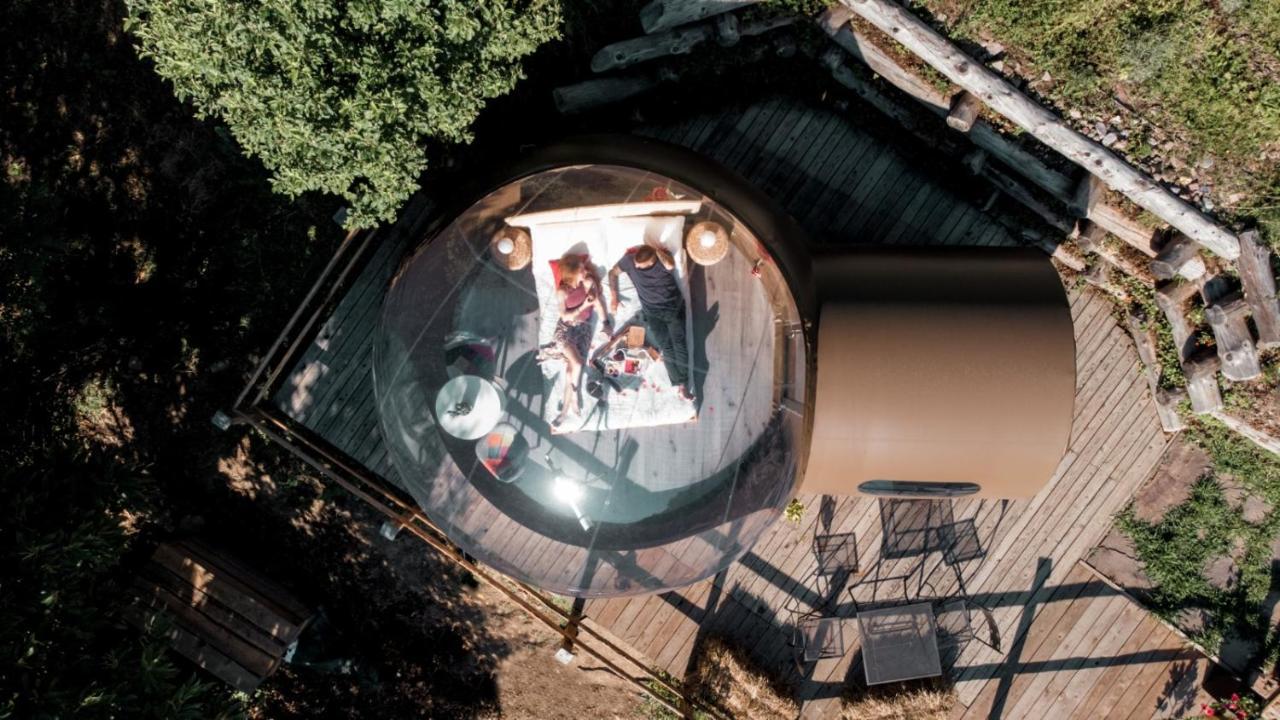 Maso La Marianna Bubble Glamping In Trentino Bed and Breakfast Sant'Orsola Buitenkant foto